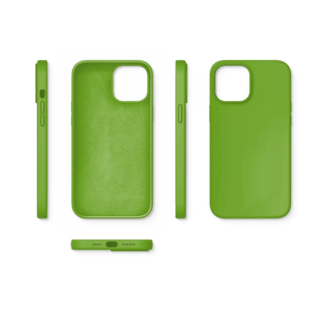 Husa Soft Silicone - iPhone 12/12 Pro - Acid Green