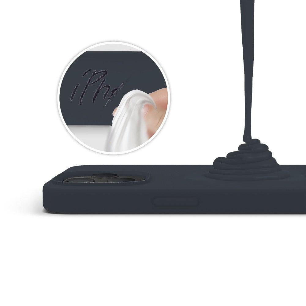 Husa Soft Silicone - iPhone 12/12 Pro - Midnight Blue