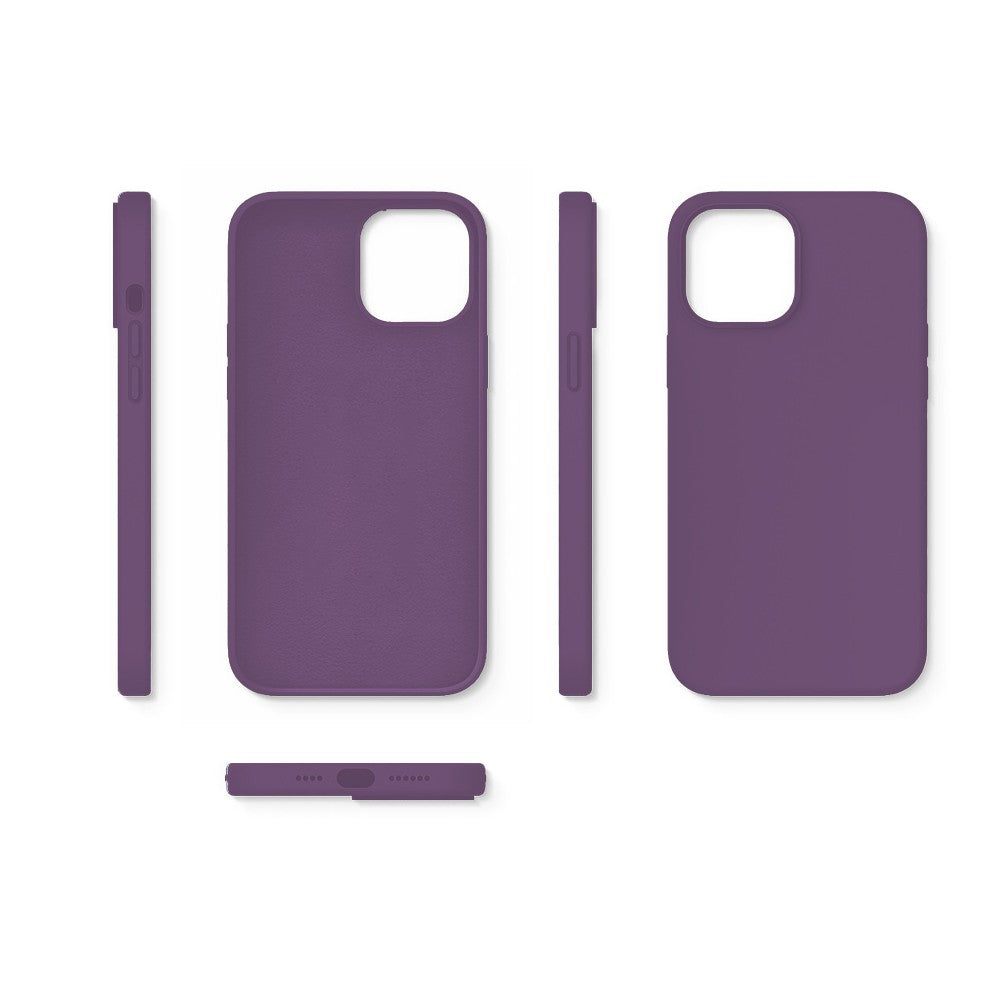 Husa Soft Silicone - iPhone 12/12 Pro - Light Purple