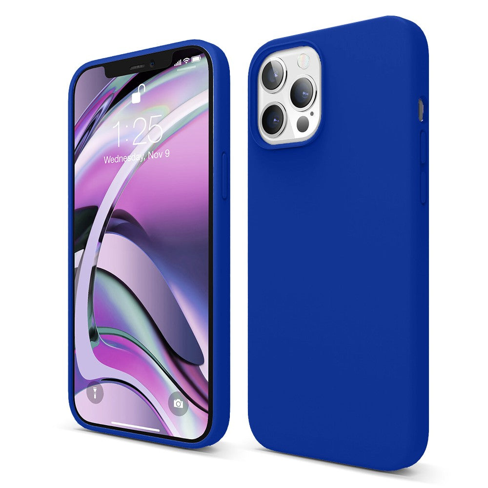 Husa Soft Silicone - iPhone 12 Pro Max - Dark Blue