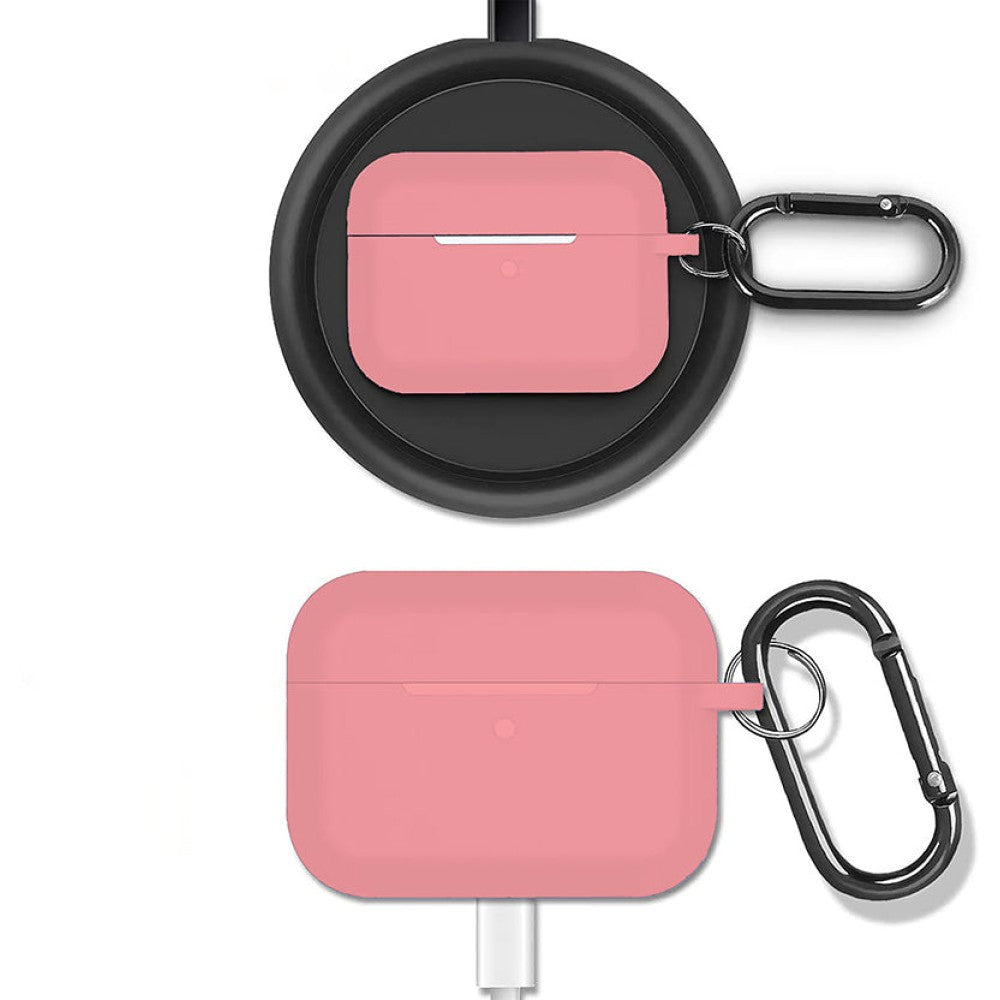 Husa Soft Silicone - AirPods Pro 1/2 - Flamingo Pink