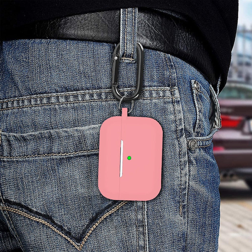 Husa Soft Silicone - AirPods Pro 1/2 - Flamingo Pink