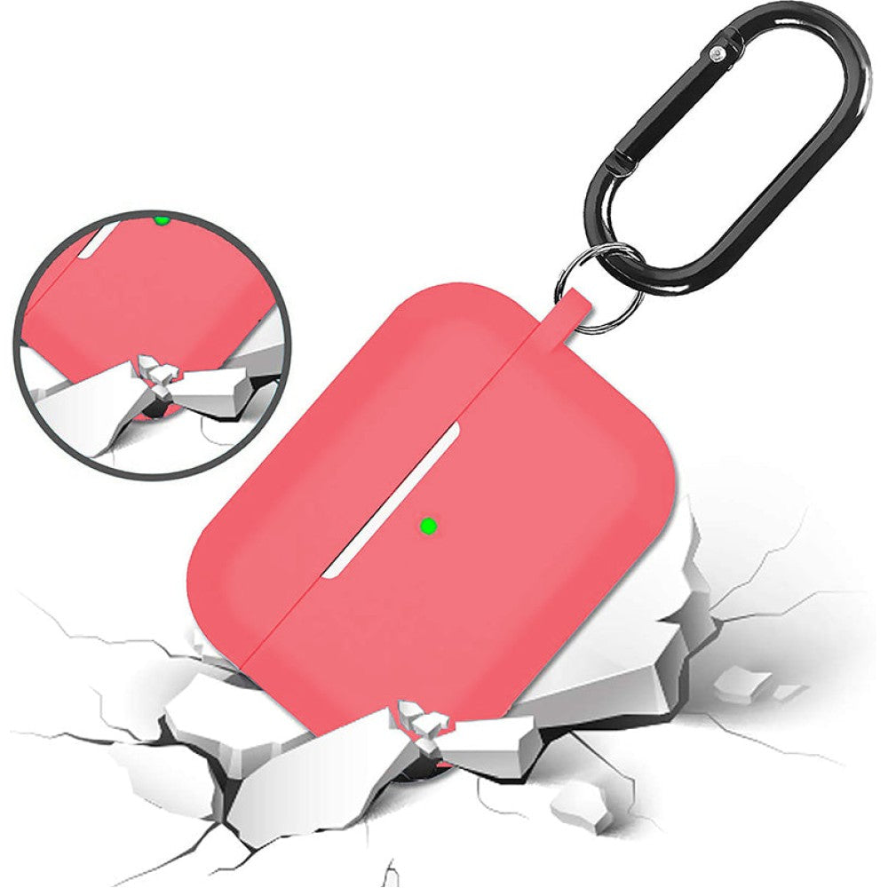 Husa Soft Silicone - AirPods Pro 1/2 - Flamingo Pink