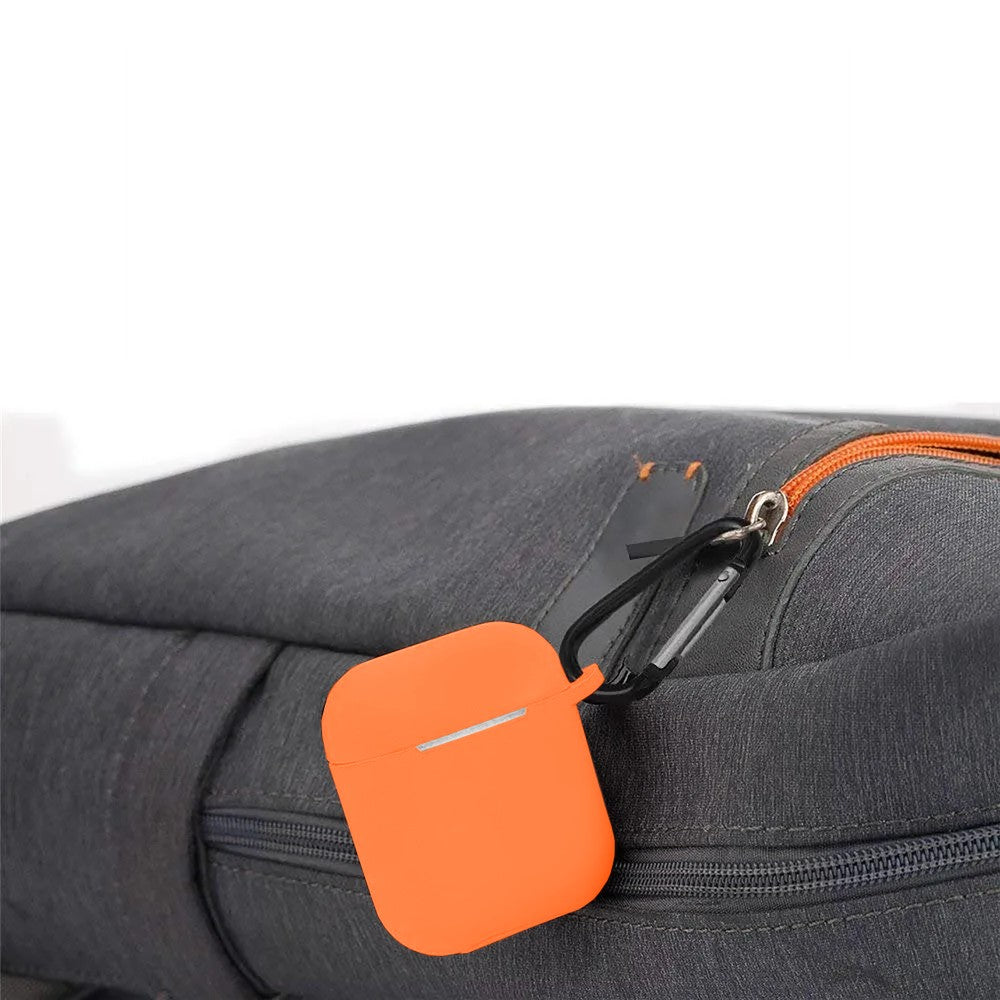 Husa Soft Silicone - AirPods 1/2 - Peach
