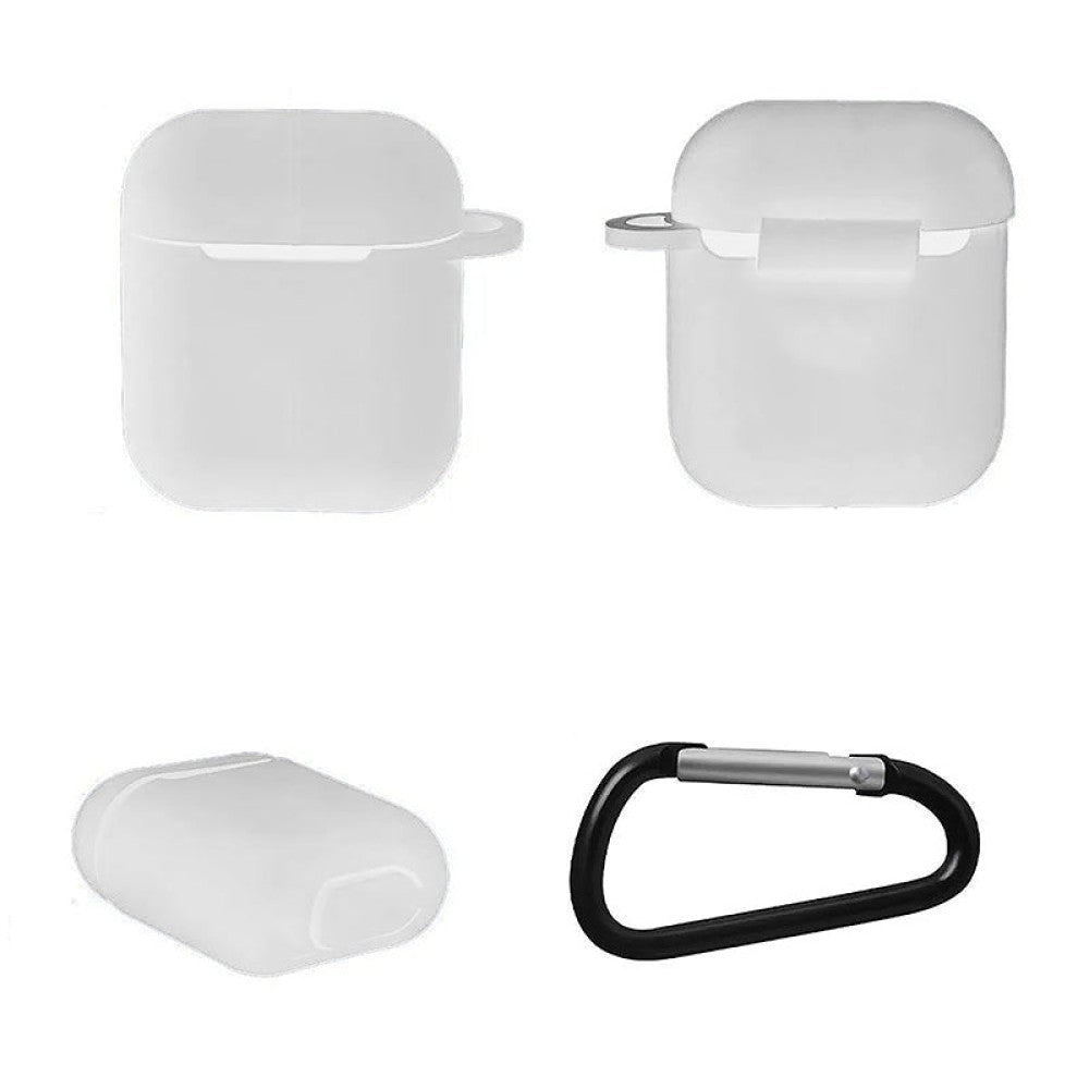 Husa Soft Silicone - AirPods 1/2 - Clear