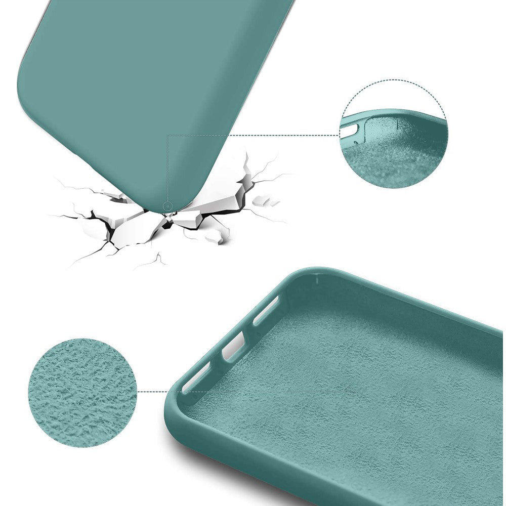 Husa Soft Silicone - iPhone 12 Mini - Marine Green