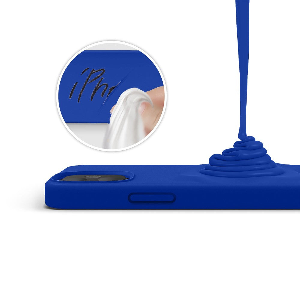 Husa Soft Silicone - iPhone 12 Mini - Dark Blue