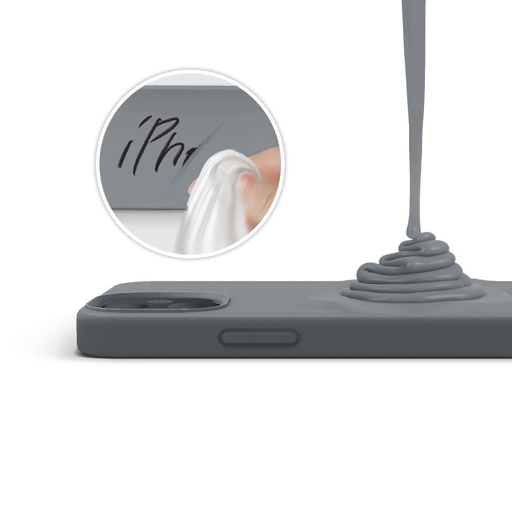 Husa Soft Silicone - iPhone 12 Mini - Dark Gray