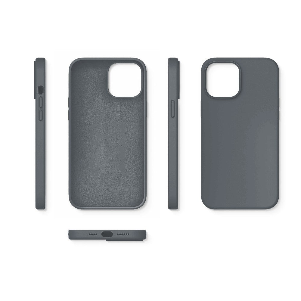 Husa Soft Silicone - iPhone 12 Mini - Dark Gray