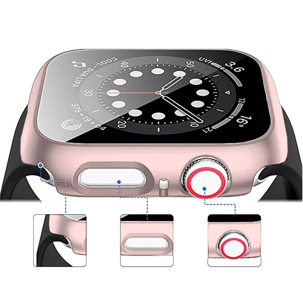 Carcasa 360° (Husa + Folie) - Apple Watch 7/8/9 - 41MM - Pink
