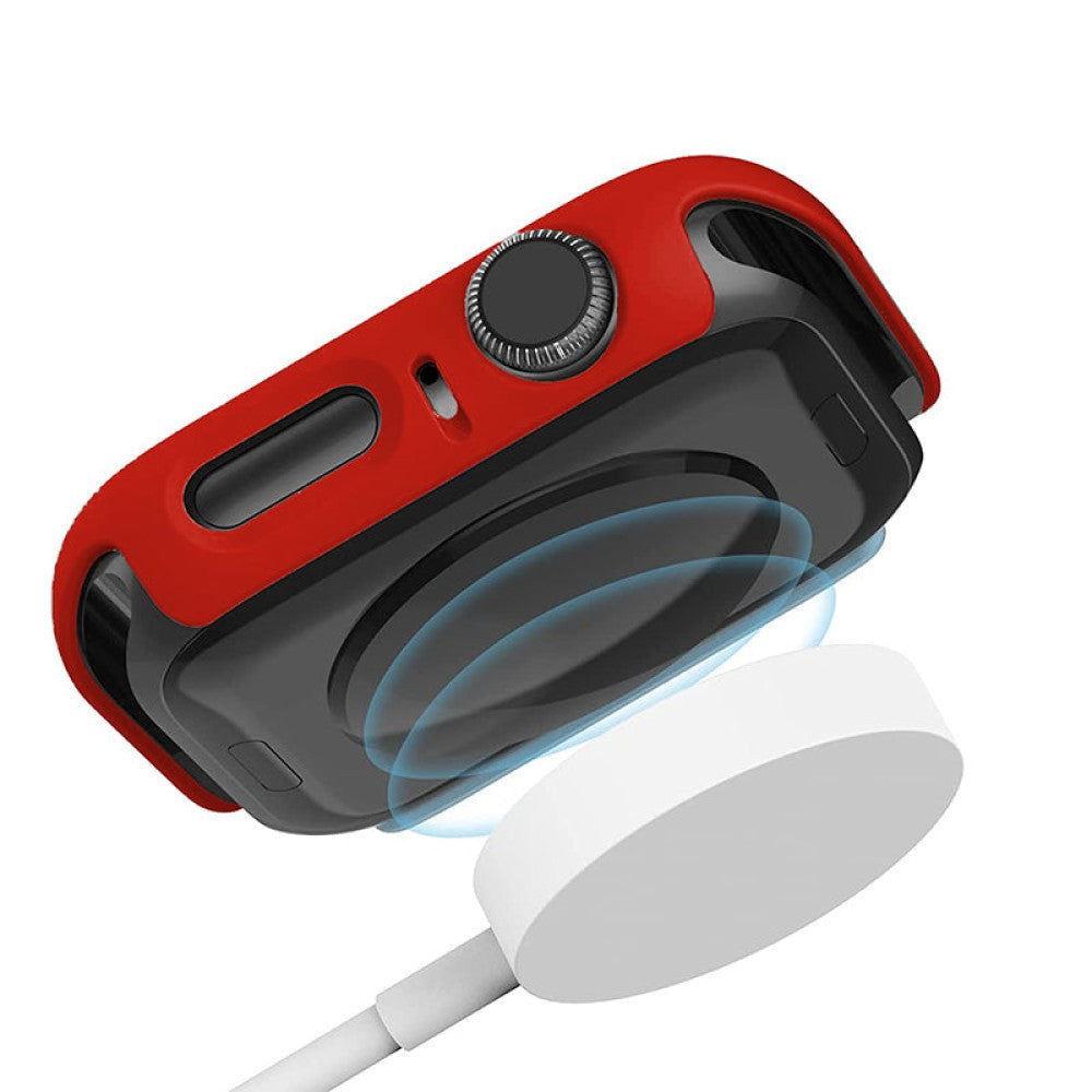 Carcasa 360° (Husa + Folie) - Apple Watch 4/5/6/SE - 44MM - Red