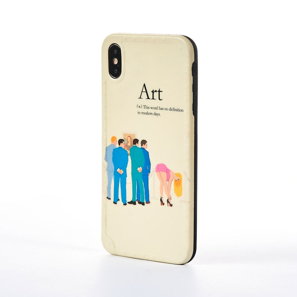 Husa Gossip - iPhone XS Max - Alb