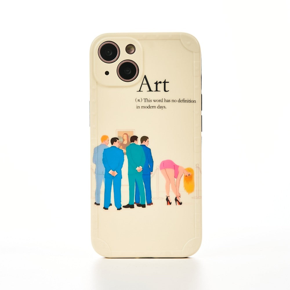 Husa Gossip - iPhone 13 - Alb