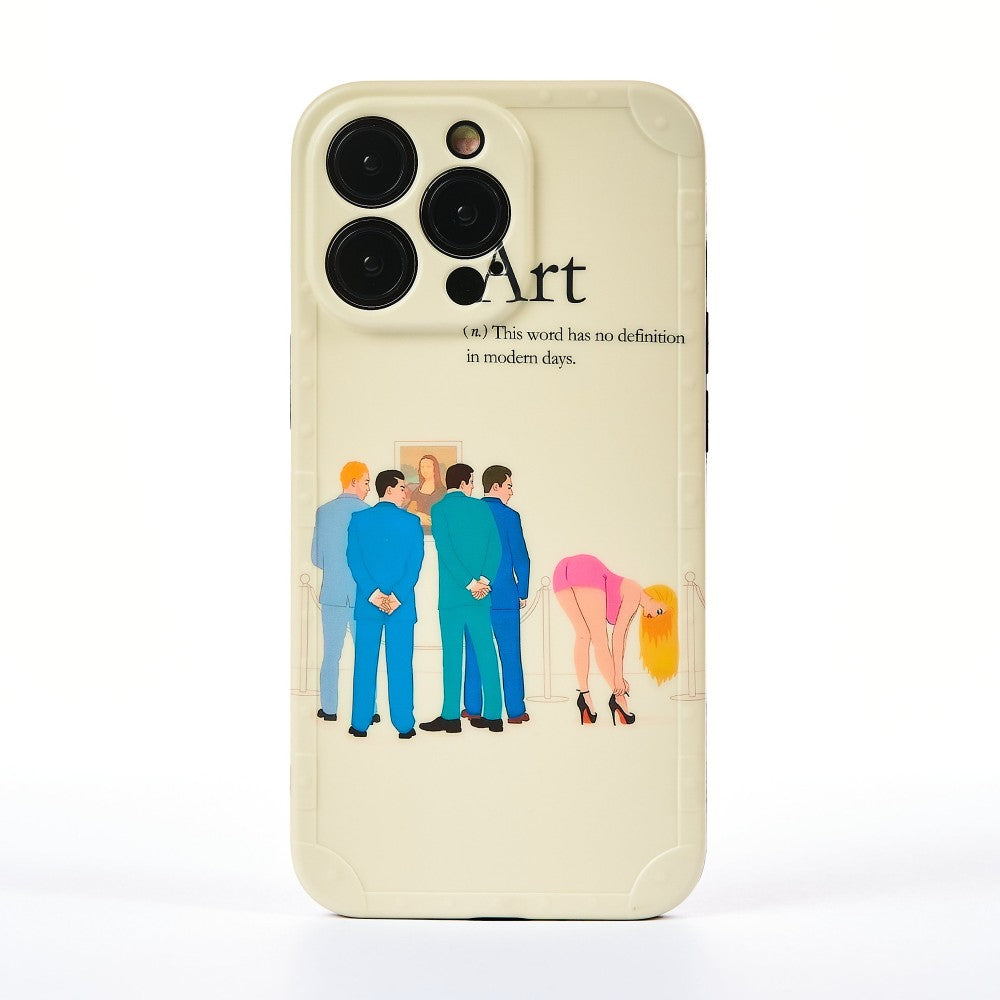 Husa Gossip - iPhone 13 Pro - Alb