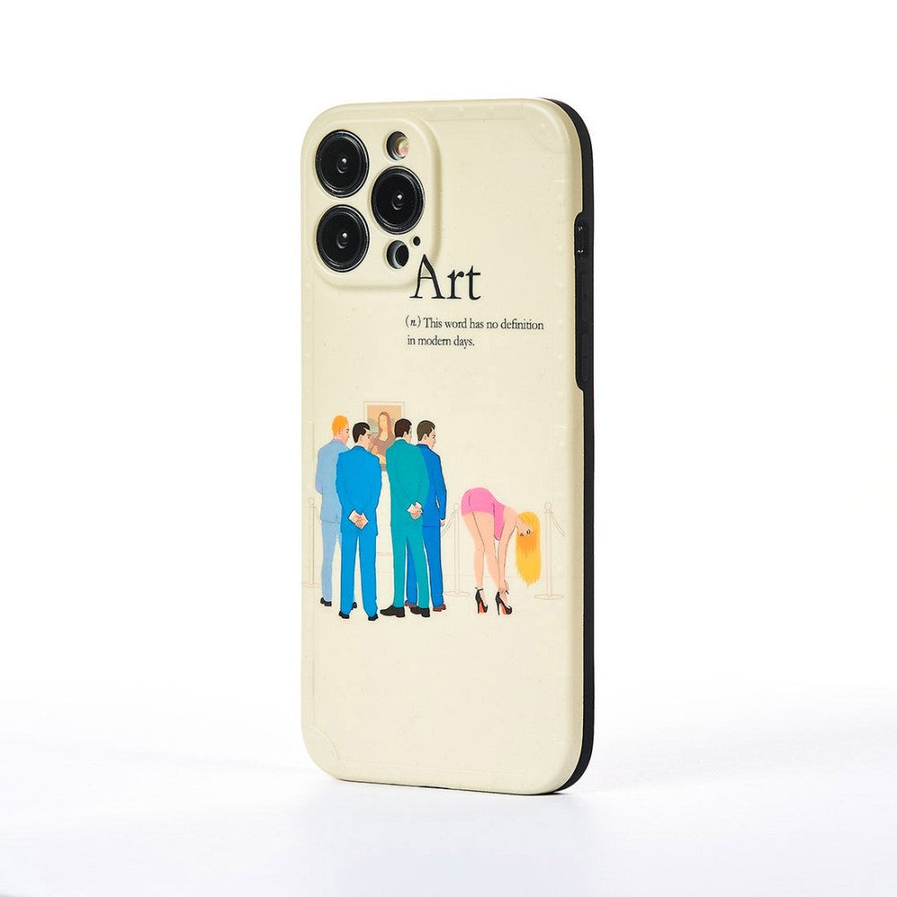 Husa Gossip - iPhone 13 Pro Max - Alb