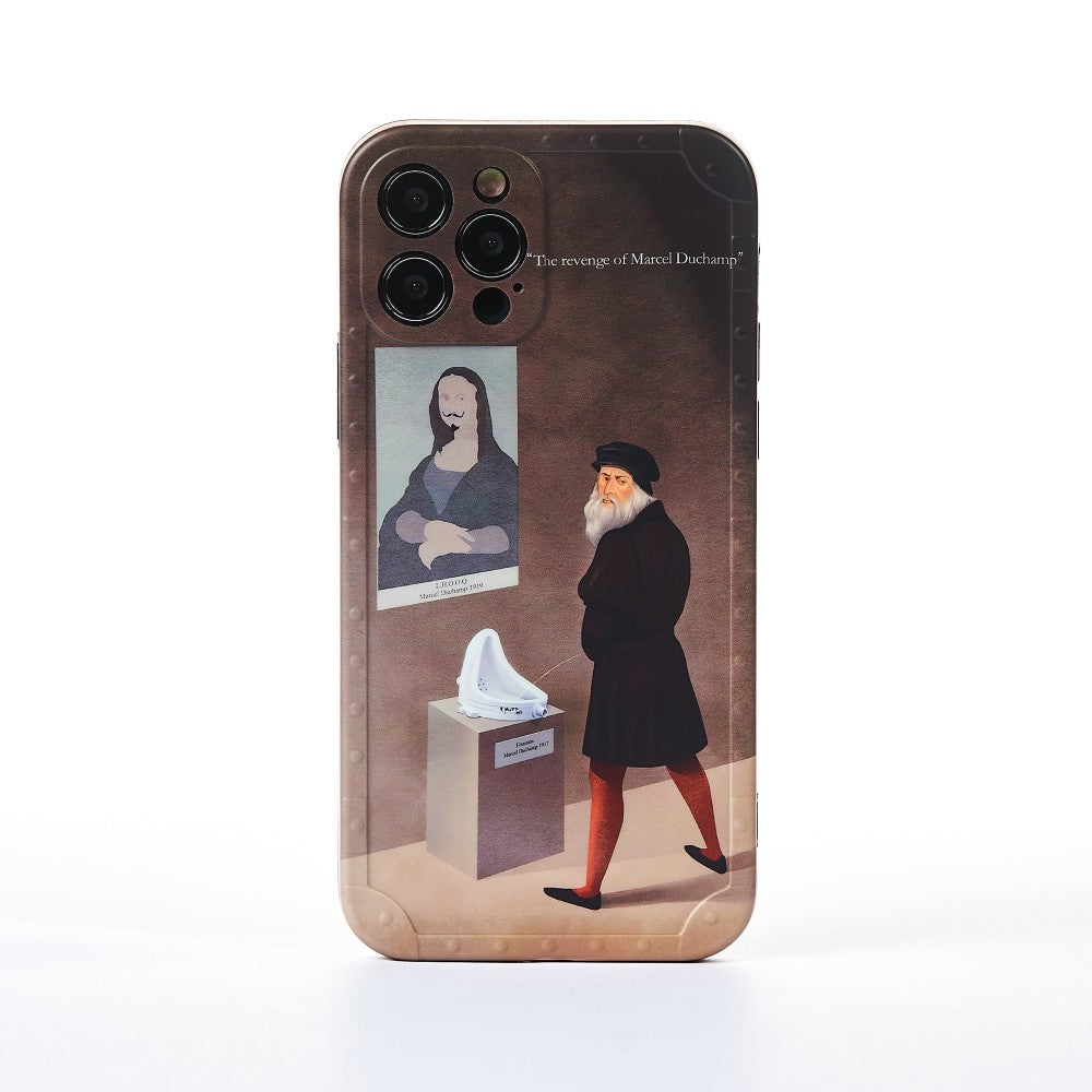 Husa The New Mona Lisa - iPhone 12 Pro - Maro