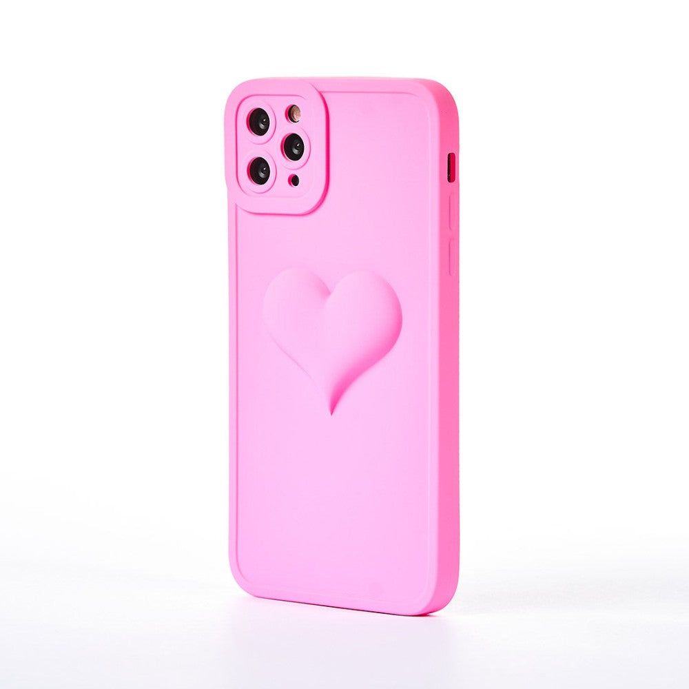 Husa Full Heart - iPhone 11 Pro Max - Roz Aprins