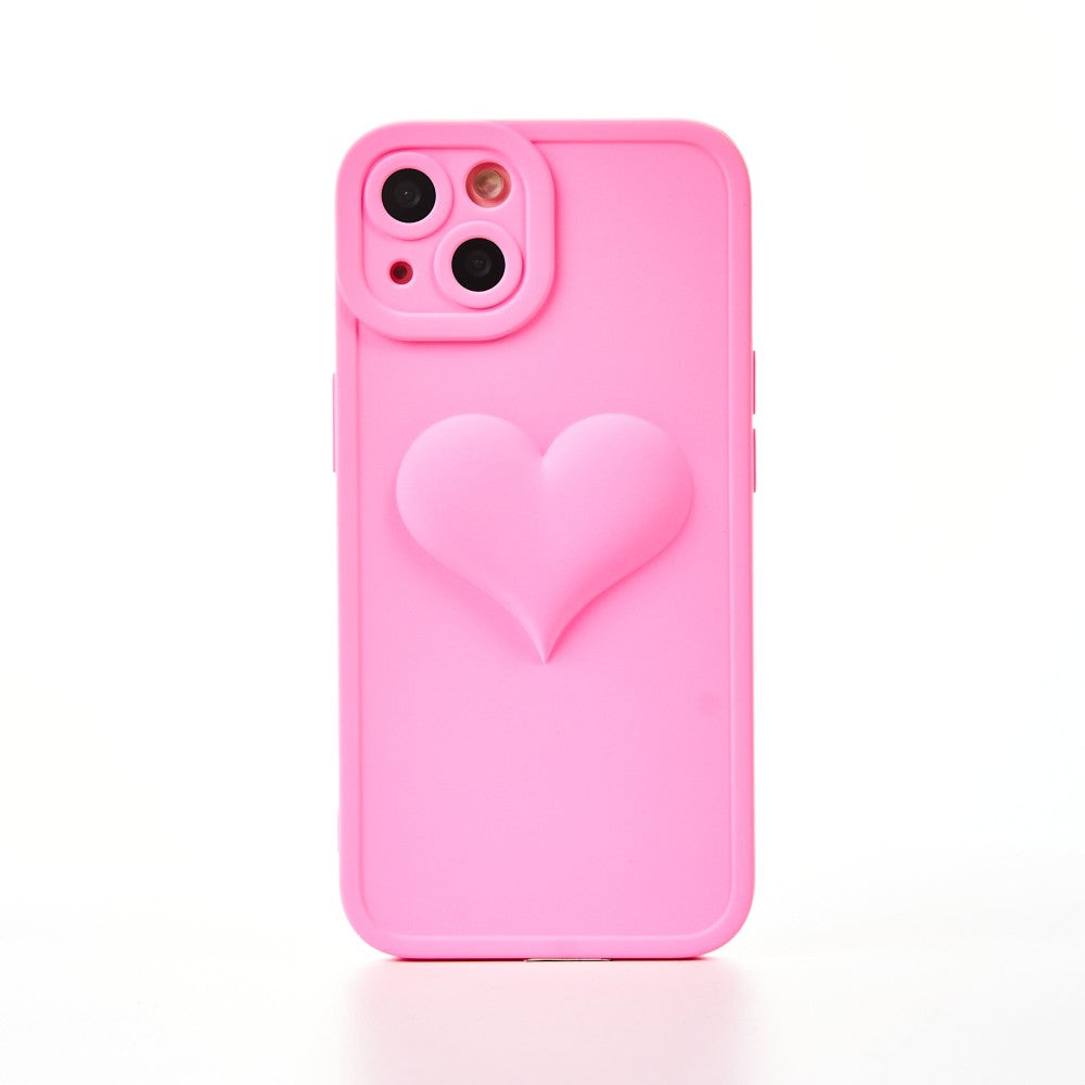 Husa Full Heart - iPhone 13 - Roz Aprins