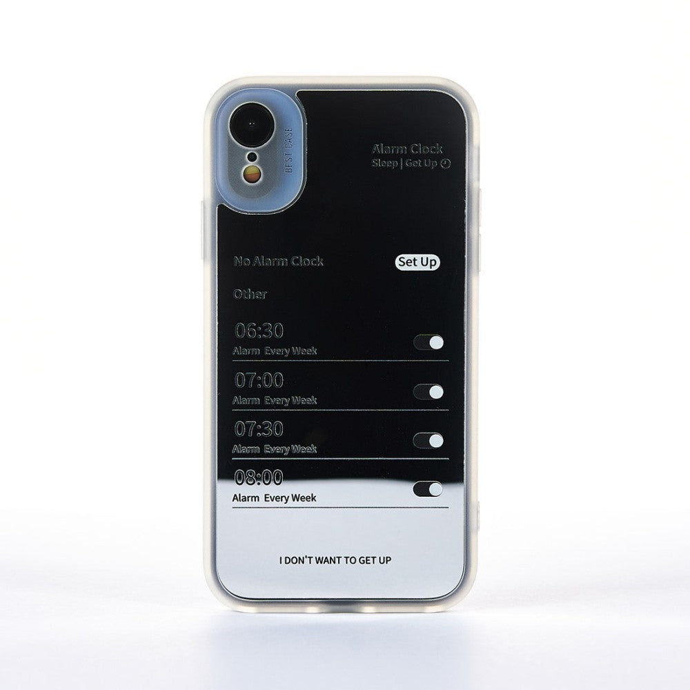 Husa Wake Up Call - iPhone XR - Metallic