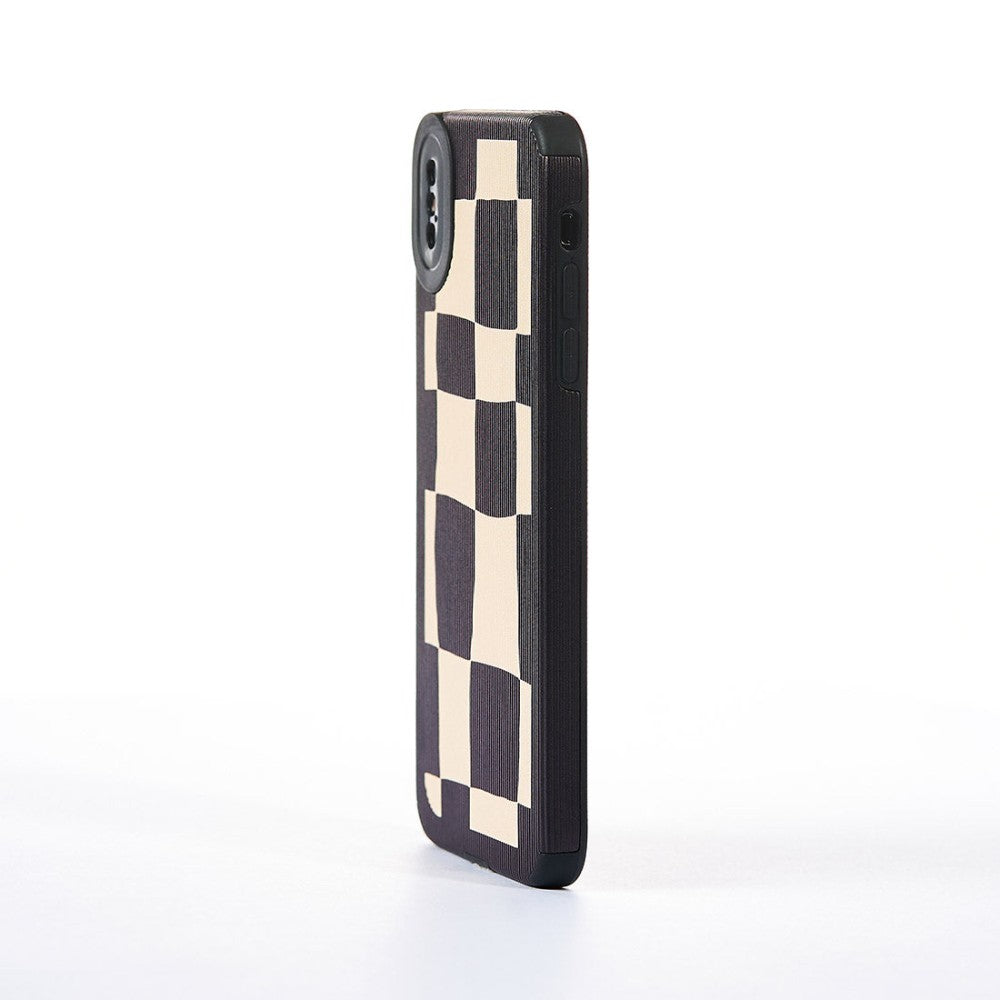 Husa Squareforming - iPhone XS Max - Alb/Negru