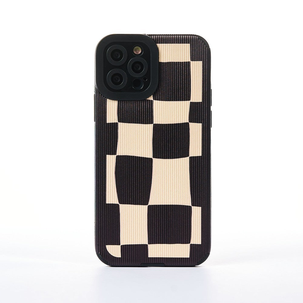 Husa Squareforming - iPhone 12 Pro - Alb/Negru