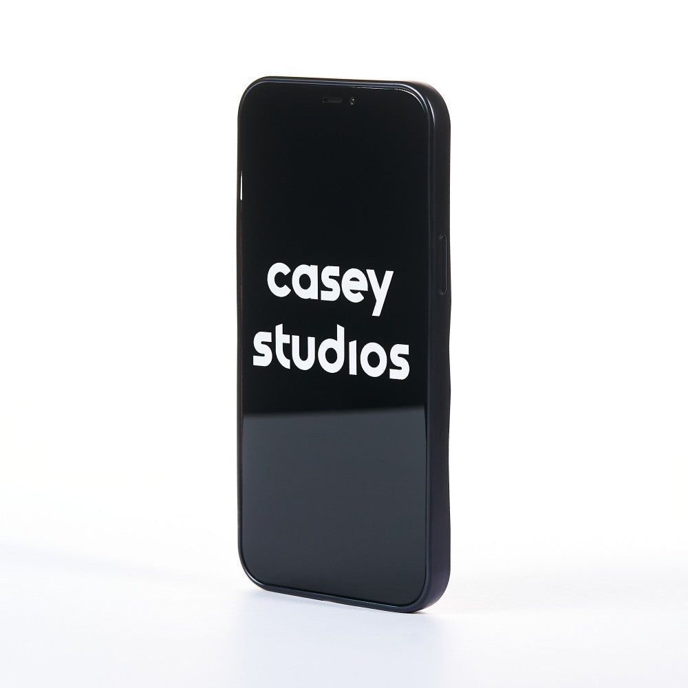 Husa Black Silver - iPhone 12 Pro Max - Negru
