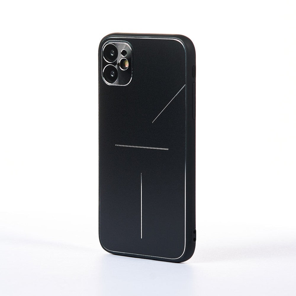 Husa Metalines - iPhone 11 - Negru