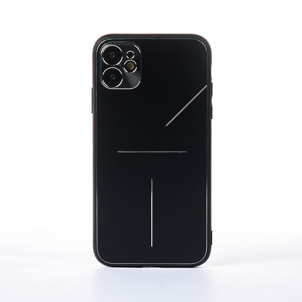 Husa Metalines - iPhone 11 - Negru