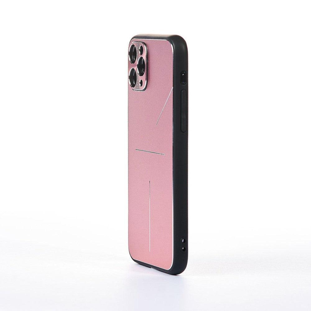 Husa Metalines - iPhone 11 Pro - Roz