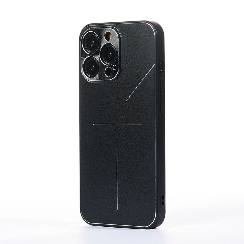 Husa Metalines - iPhone 13 Pro - Negru