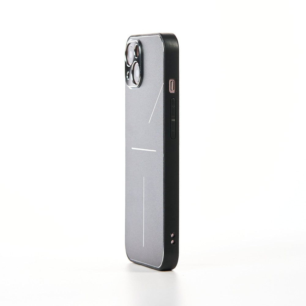 Husa Metalines - iPhone 13 - Negru