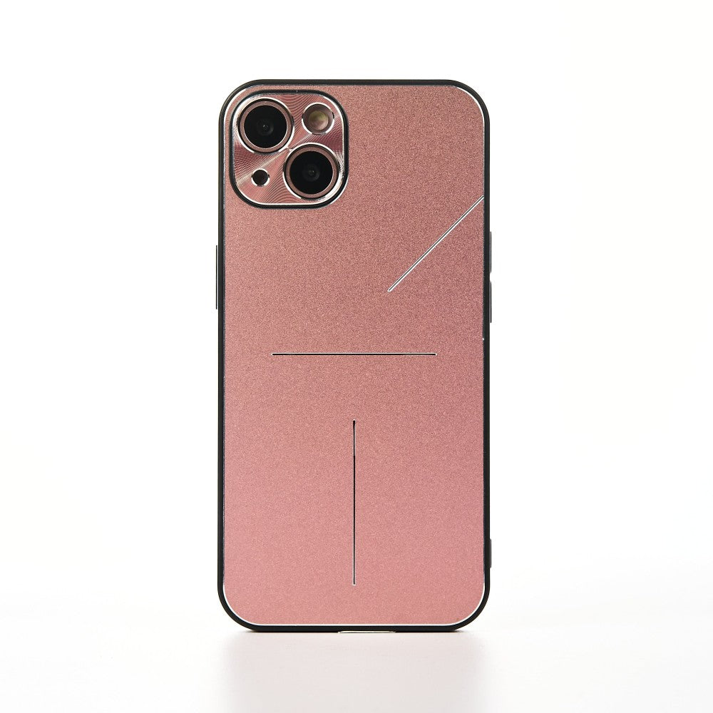 Husa Metalines - iPhone 13 - Roz