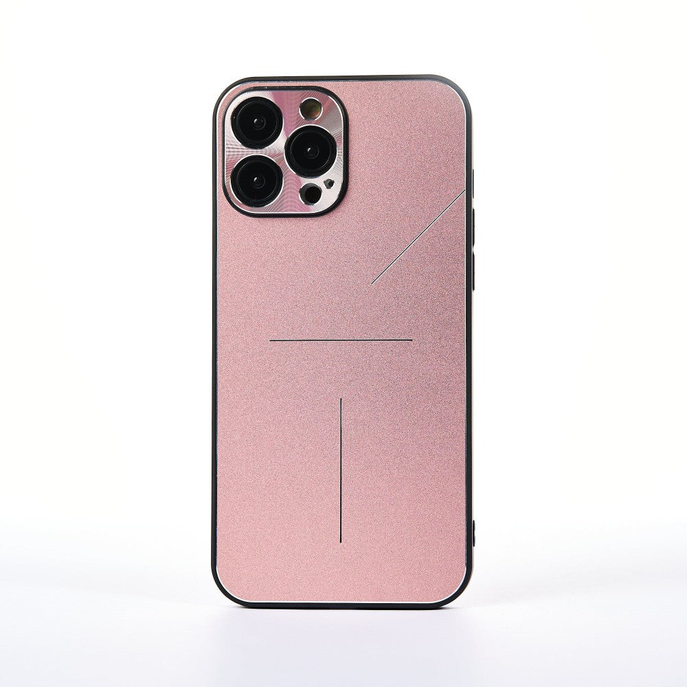 Husa Metalines - iPhone 13 Pro Max - Roz