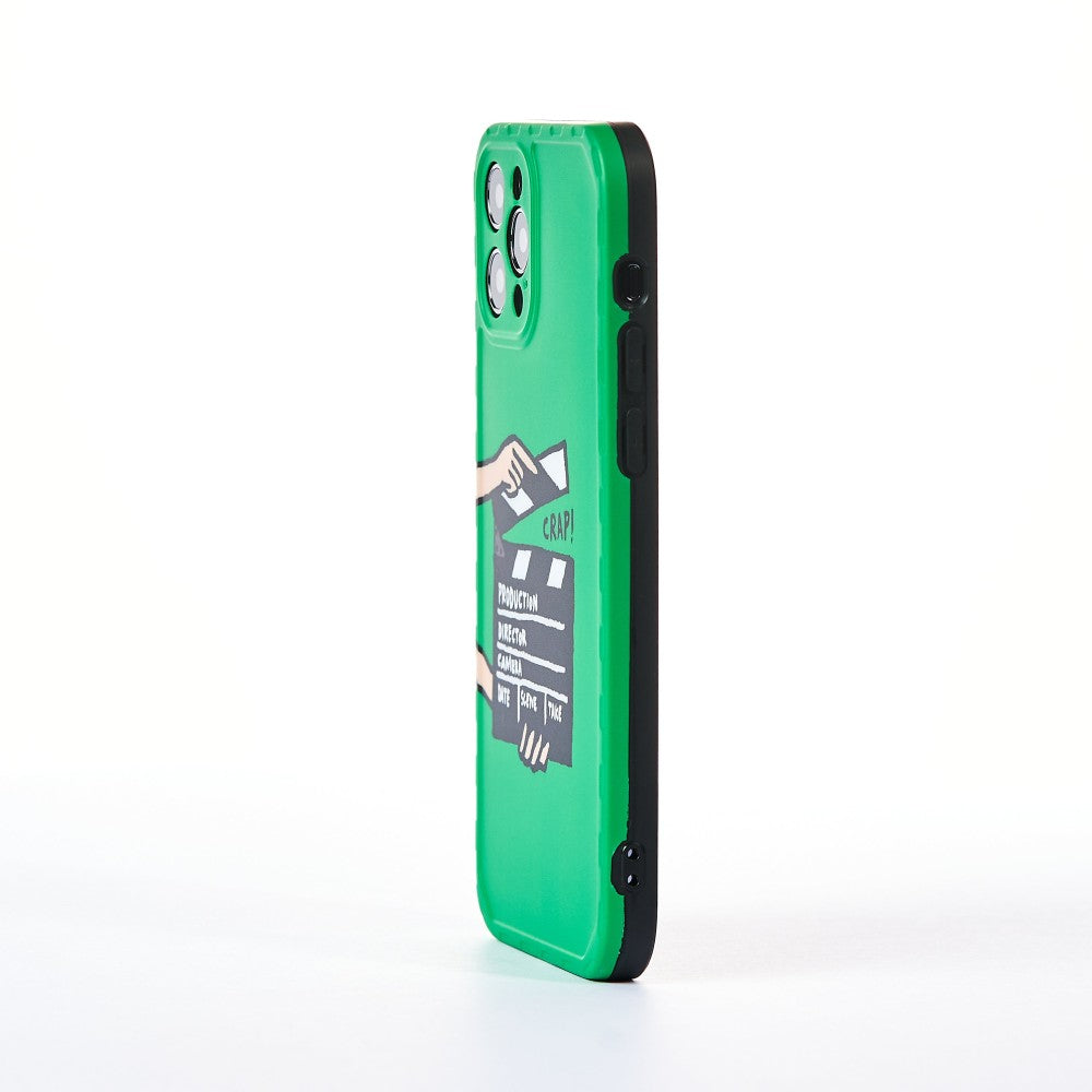 Husa Ready? Action! - iPhone 12 Pro - Verde