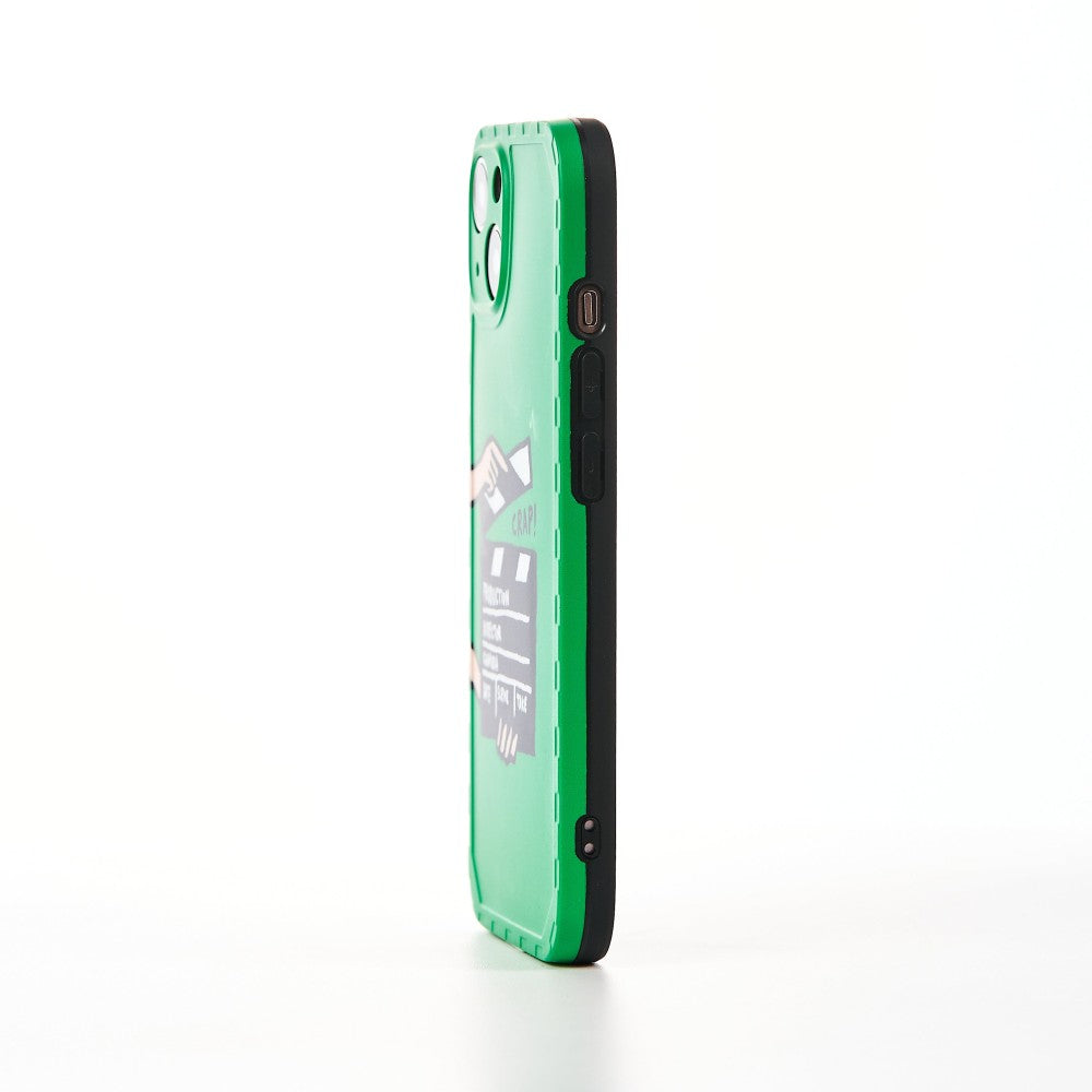 Husa Ready? Action! - iPhone 13 - Verde