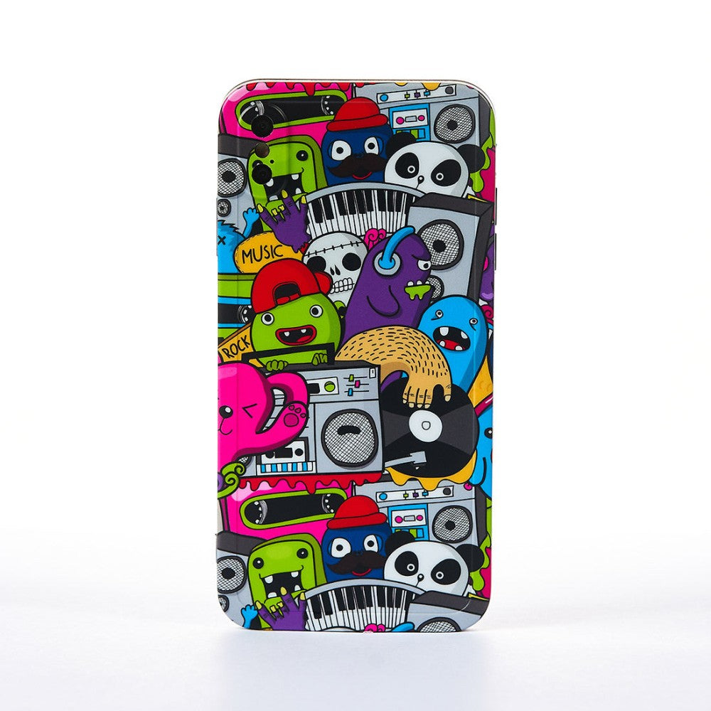 Husa Cartoon Monster - iPhone XS Max - Multicolor