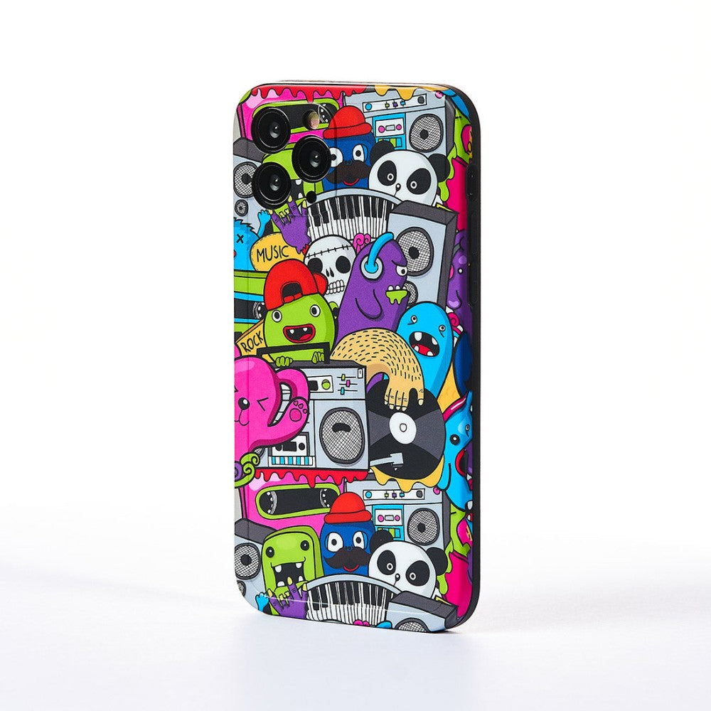 Husa Cartoon Monster - iPhone 11 Pro - Multicolor