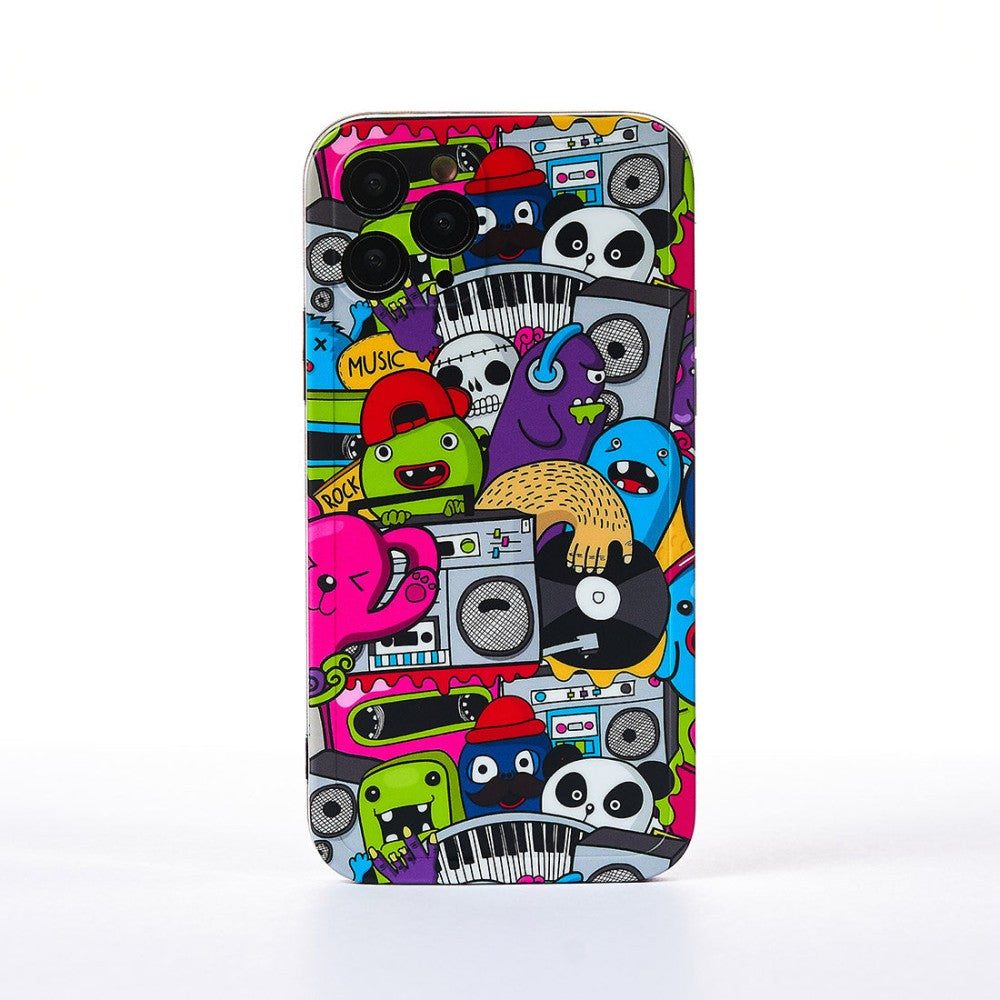 Husa Cartoon Monster - iPhone 11 Pro - Multicolor