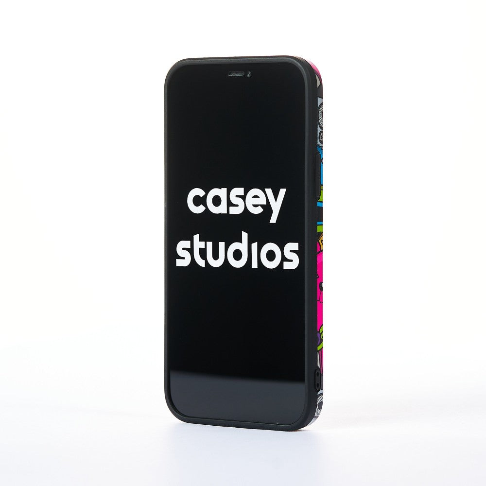 Husa Cartoon Monster - iPhone 12 - Multicolor