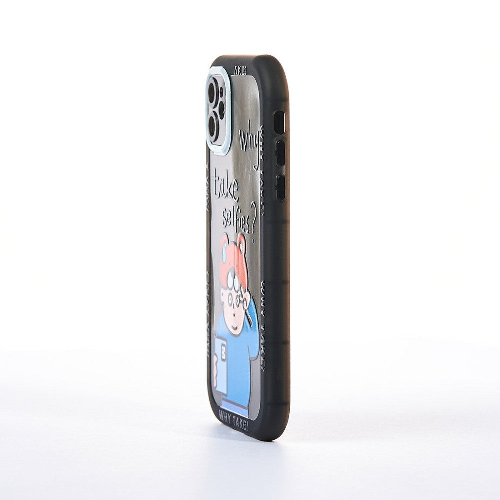 Husa Why? - iPhone 11 - Negru
