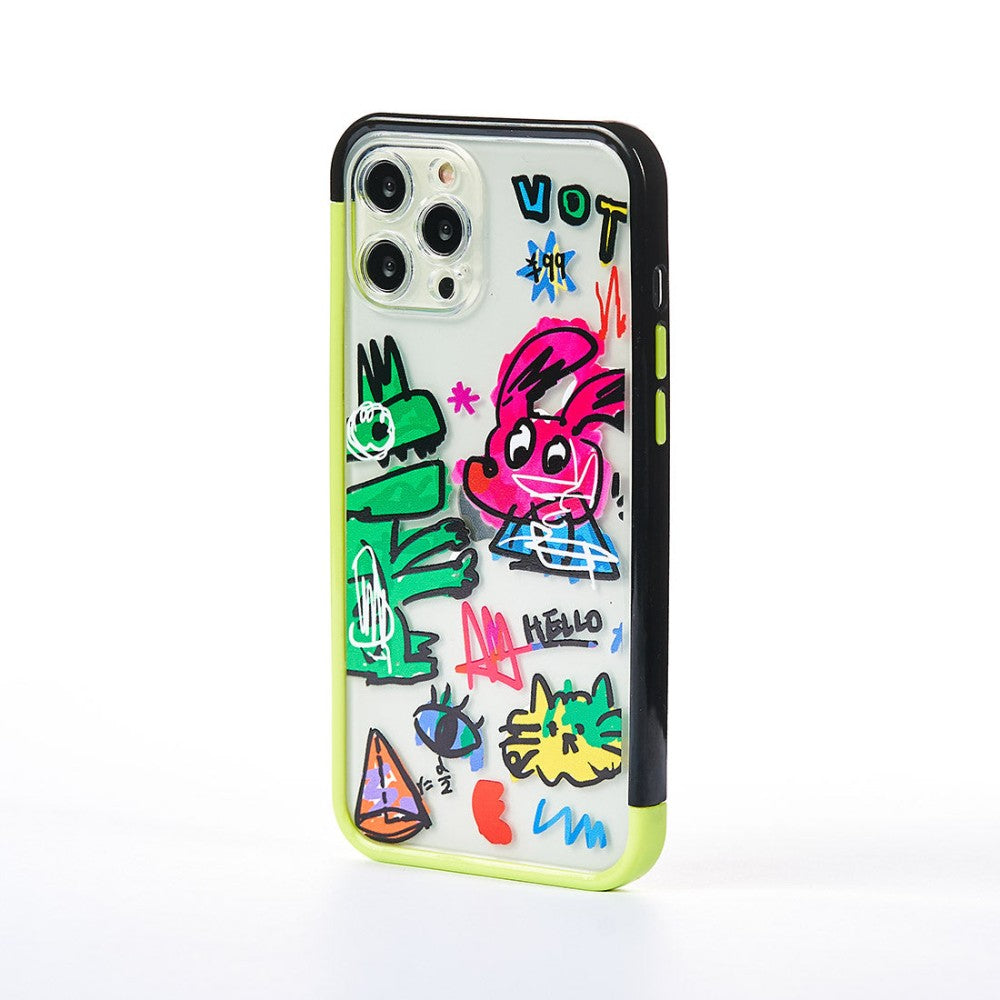 Husa Dino Attack - iPhone 12 Pro Max - Multicolor