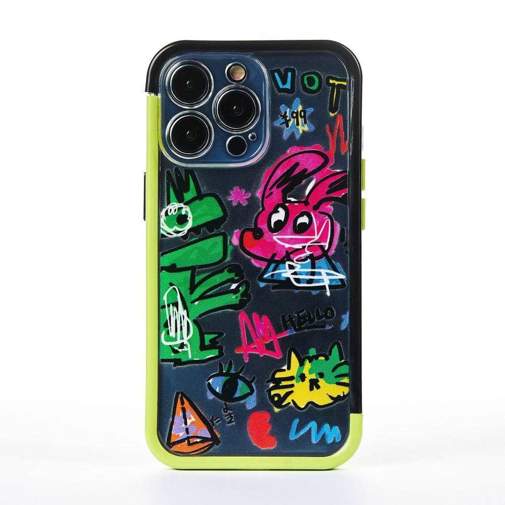 Husa Dino Attack - iPhone 13 Pro - Multicolor