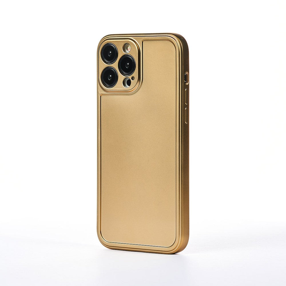 Husa Chromed - iPhone 13 Pro Max - Gold