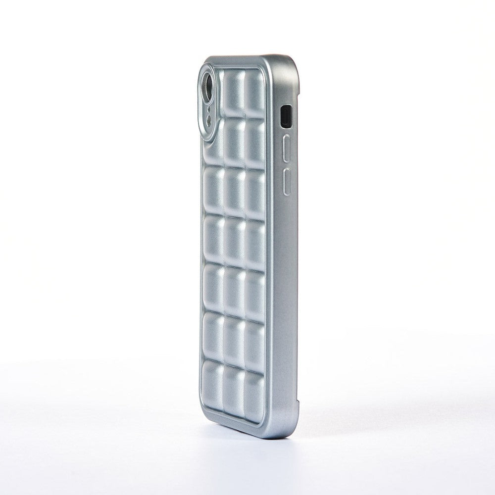 Husa Squared Up - iPhone XR - Silver