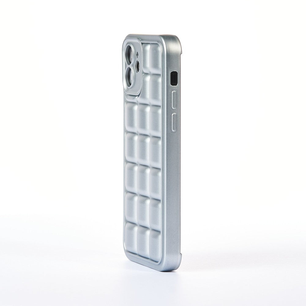 Husa Squared Up - iPhone 12 - Silver