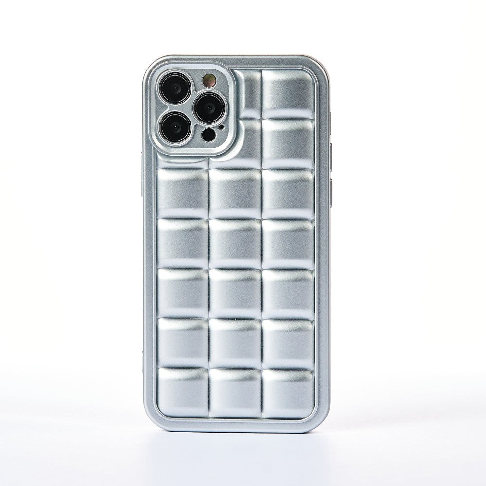 Husa Squared Up - iPhone 12 Pro - Silver