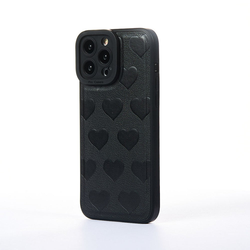 Husa Heartfull - iPhone 13 Pro Max - Negru