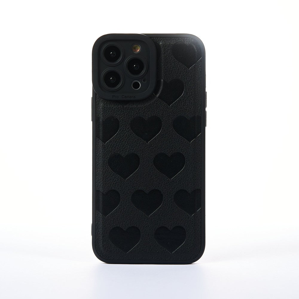 Husa Heartfull - iPhone 13 Pro Max - Negru