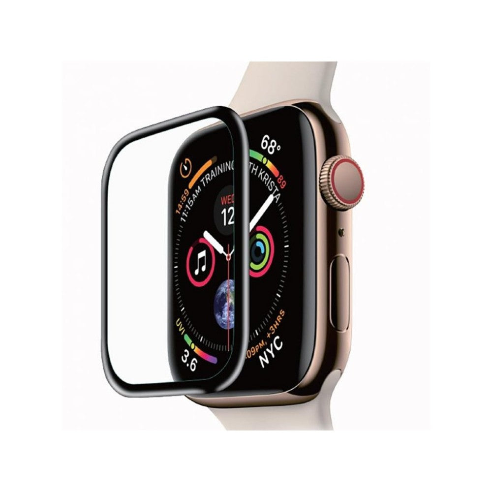 Folie Sticla MaxDefense+ - Apple Watch 7/8/9 - 41MM - Negru