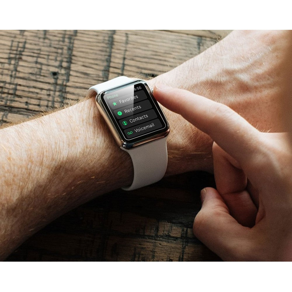 Folie Sticla MaxDefense+ - Apple Watch 7/8/9 - 41MM - Clear